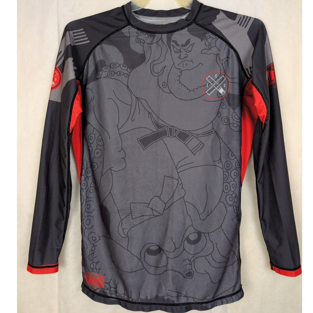 Half Sumo TCO rash guard Size Large Long Sleeve Active Athletic Performance